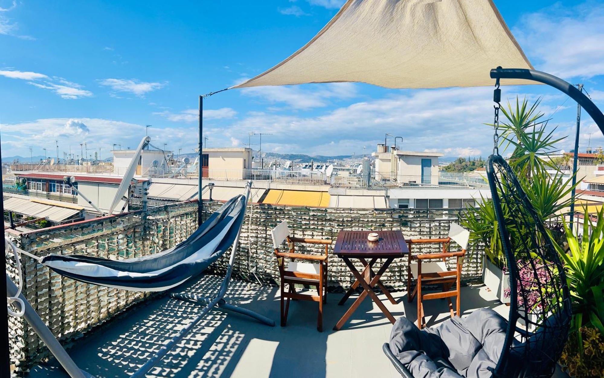 Olympus! Athens! Studio In The Sky!! 20' Walk To The Acropolis ภายนอก รูปภาพ